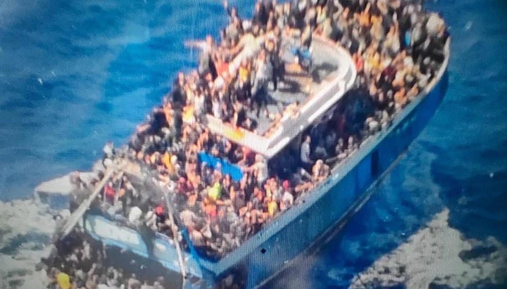 Captura del barco que se hundió